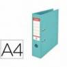 Archivador de palanca Esselte Ice Polipropileno DIN A4 Lomo de 82 mm color Azul