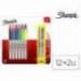 Rotulador permanente Sharpie punta fina Blister 12+2 colores
