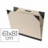 Carpeta de dibujo Canson Brut 61x81 cm Carton kraft con gomas Color gris