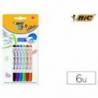 Rotulador Bic velleda Kids para pizarra blanca 2 mm blister de 6 colores surtidos