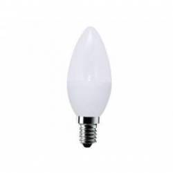 Bombilla marca Sunmatic LED Mini globo Frost SMD E14 6W 470 Lumenes 4200K