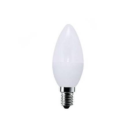Bombilla marca Sunmatic LED Mini globo Frost SMD E14 6W 470 Lumenes 4200K
