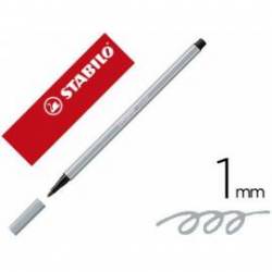 Rotulador Stabilo Pen 68/95 1 mm Color Gris claro