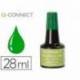 Tinta Tampon Q-Connect Color Verde 28ml
