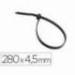 Bridas 3M para exterior color negro 280x4,5 mm