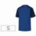 Camiseta manga corta Deltaplus de color azul talla S