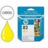 CARTUCHO INK-JET HP DESIGNJET 82 COLOR AMARILLO C4913A