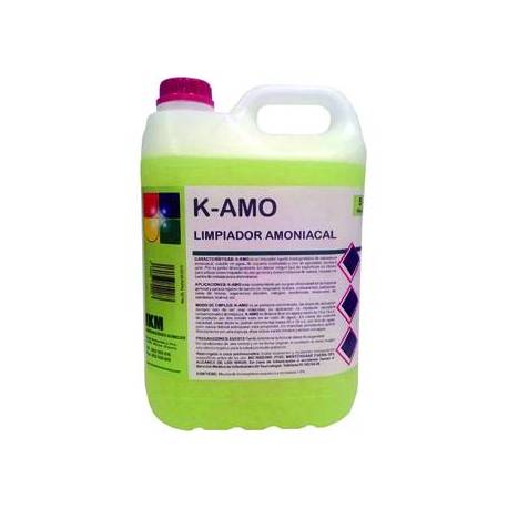 Limpiador amoniacal desengrasante marca Ikm 5 Litros