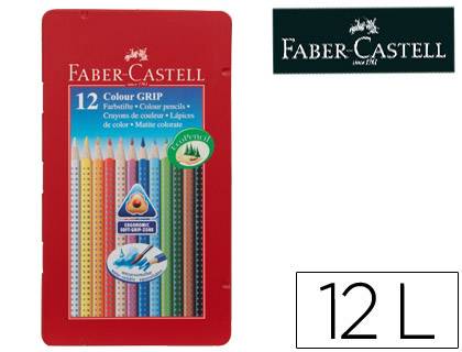 Lapices de Colores Marca Faber Castell Acuarelable Caja Metalica (79904)