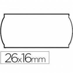 Etiquetas marca Meto onduladas 26 x 16 mm