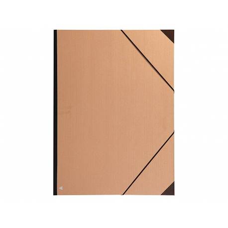 Carpeta planos marca Clairefontaine Din A2 con gomas marrón