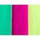 Papel crespon Liderpapel color verde fluorescente rollo 50x25cm 34g/m2