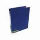 Carpeta marca Liderpapel carton forrado Color System A4 azul 