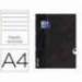 Libreta Escolar Oxford DIN A4 48 hojas Rayado horizontal Negro