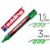 Rotulador Permanente Edding 300 Color Verde Punta Redonda