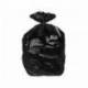 Bolsa basura negro aprox 55x60cm galga 120 rollo 15 unidades con cierre cierre facil
