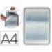 Marco Tarifold Din A4 adhesivo color gris pack de 2