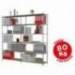 Estanteria marca Paperflow metalica 6 estantes