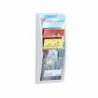Expositor mural Fast-Paperflow plastico color blanco
