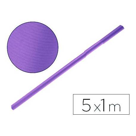 Bobina papel tipo kraft Liderpapel 65 g/m² 5 x 1 m violeta