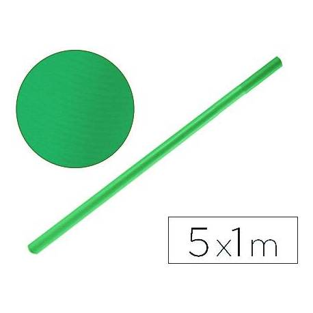 Bobina papel tipo kraft Liderpapel 65 g/m² 5 x 1 m verde malaquita