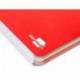 Bloc Antartik Folio Rayado Horizontal tapa Plástico 80 hojas 100g/m2 Colores surtidos con margen