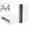 Caja archivador marca Liderpapel de palanca Din A4 documenta Blanco