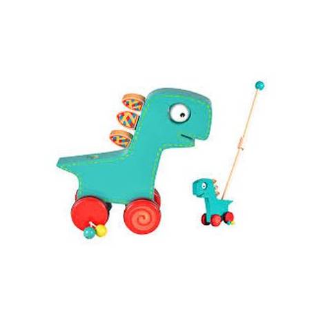 Juego para bebes a partir de 1 año Arrastre Dinosaurio Fiesta Crafts
