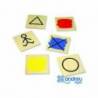Juego Didactico a partir de 3 años Bloques Logicos Andreutoys