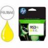 CARTUCHO INK-JET HP 953XL COLOR AMARILLO F6U18AE