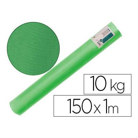 Bobina papel tipo kraft verdujado Liderpapel 65 g/m² 1x150 mt color verde