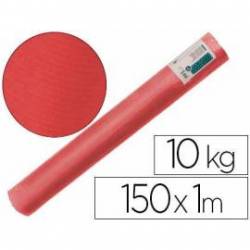 Bobina papel tipo kraft verdujado Liderpapel 65 g/m² 1x150 mt color Rojo