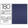 Cartulina Liderpapel color Zafiro 50x65 cm 180 gr 25 unidades