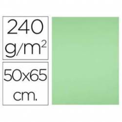 Cartulina Liderpapel Verde Pistacho 50x65 cm 240 gr Paquete de 25 unidades