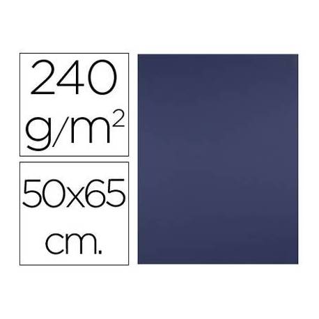 Cartulina Liderpapel Azul Zafiro 50x65 cm 240 gr Paquete de 25 unidades