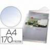 Funda Multitaladro Esselte con Fuelle y solapa DIN A4 Cristal 170 MC 200 hojas 5 uds
