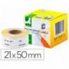 Etiqueta Adhesiva Q-Connect KF 18541 Compatible Dymo 21x50 mm Caja de 220 uds