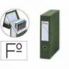 Archivador con tapa Pardo Carton Verde 335x250x80 mm