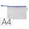 Bolsa multiusos A4 plastico impermeable y ultrarresistente
