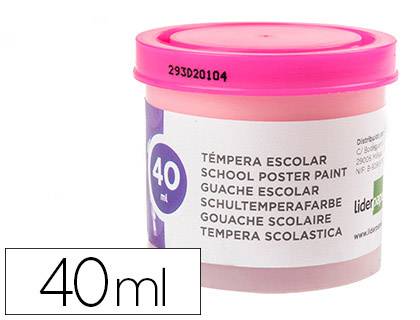 Milan 3822 – Témpera Rosa Claro De 1000 Ml Con Tapón Dosificador Y Secado Rápido