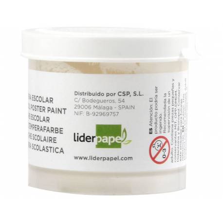 Liderpapel Tempera Scolastica 40 Ml, Verde Chiaro, Per Scuola E Attività Creative, Atossica - 4