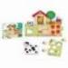 Puzzle a partir de 2 años Animales 1-5 Goula