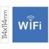 Etiqueta adhesiva Apli de señalizacion simbolo wifi