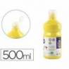 Tempera Liderpapel color amarillo 500 cc