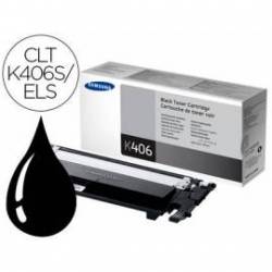 Toner Samsung CLT-K406S/ELS Color Negro Impresora CLP-365