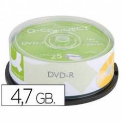 Dvd-r Q-Connect capacidad 4,7 GB duracion 120 min