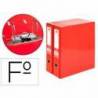 Modulo de 2 archivadores Liderpapel Documenta rojo