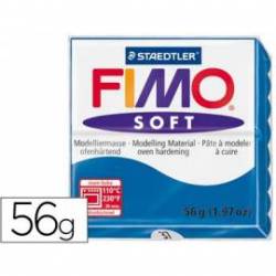 Pasta para modelar Staedtler Fimo Soft azul 56 gr