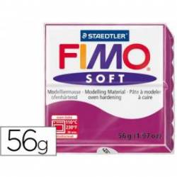 Pasta para modelar Staedtler Fimo Soft purpura 56 gr