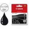 Ink-jet Canon CLI-526 BK negro